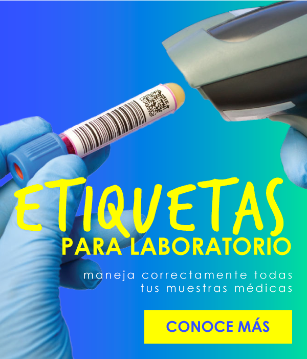 Etiquetas para laboratorio